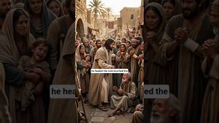 Jesus Calms the Storm | Walking on Water | Powerful Animated Bible Story#shorts