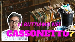 ⚠️⚠️⚠️.Stiamo buttando via la nostra storia: il dramma dei libri del '900 #books #libri ⚠️⚠️⚠️.Stiamo buttando via la nostra storia: il dramma dei libri del '900 #books #libri