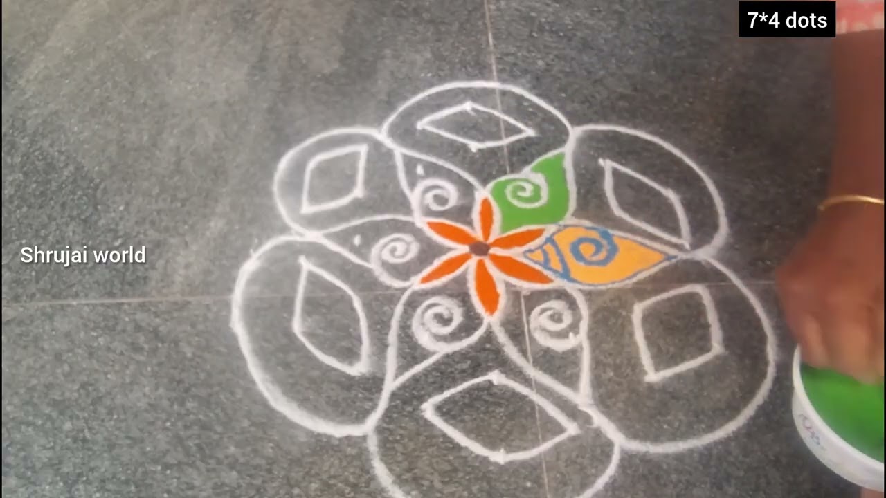 # தைப் பூசம் கோலம் 🏵️💮