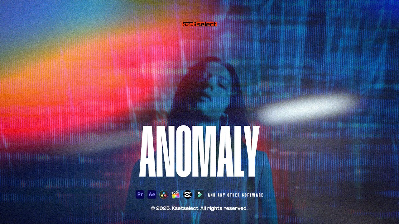 ANOMALY – Glitch Transitions & Textures for Video Editing | Ksetselect Theme