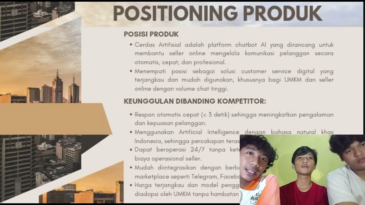 Presentasi Chatbot AI | Inovasi Kecerdasan Buatan untuk Solusi Digital Modern