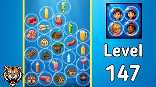 Bubble Match Connect Puzzle Level 147 | Bubble Match Level 147 Solution Walkthrough