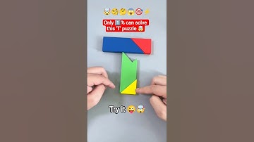 Can You Solve This T Puzzle? 🧩 Only 1% Can! | Satisfying Puzzle Challenge 2025 | Dr topo