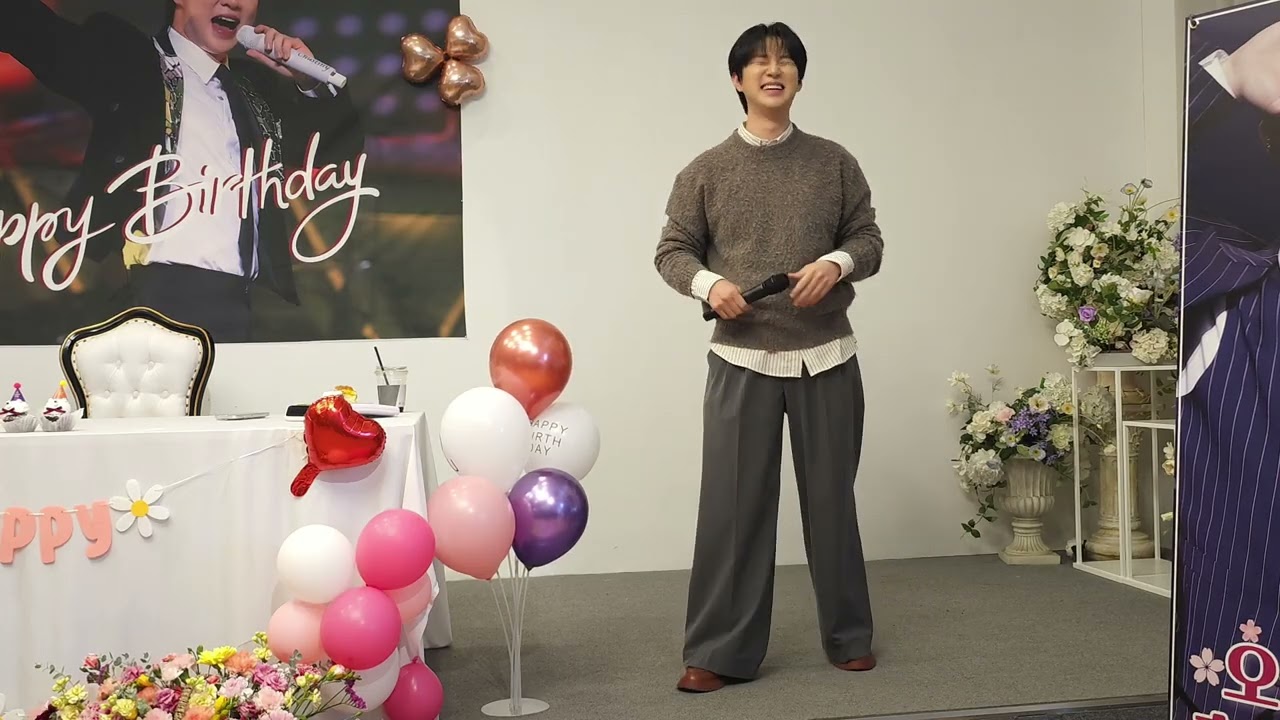 추혁진- 한번만 더 (26.2.22 생일팬미팅)