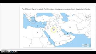 Political Map of Mesopotamia 9/24