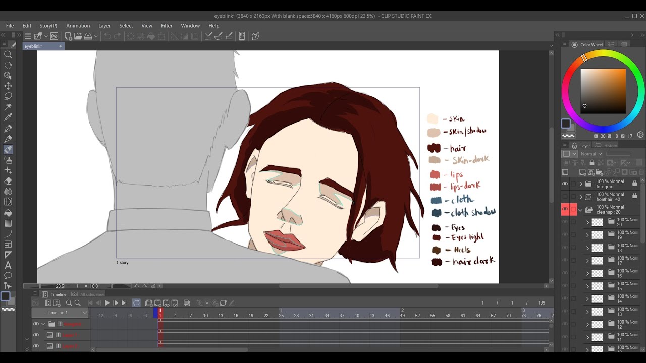 Animating in Clip Studio Paint - YouTube