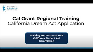 California Dream Act Application (CADAA): A Closer Look screenshot 1