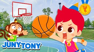 Basquete | Esportes | Música Infantil | JunyTony em Português