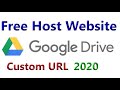 Free Hosting Website on Google Drive | Custom URL