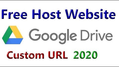 Free Hosting Website on Google Drive | Custom URL