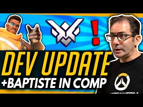 Overwatch | Dev Update Coming + BAPTISTE in COMPETITIVE & GOATS Still The Best?