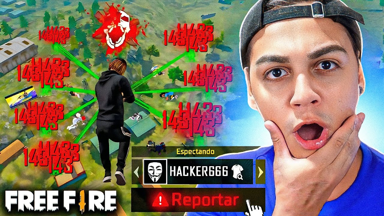 É O FIM DO FREE FIRE!! FREITAS CAIU CONTRA NOVO HACKER no FREE FIRE (eles voltaram)