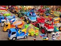 Unboxing City RC Bus, RC Transport Truck, New Energy RC Police Car, Cool Deformed Police Car