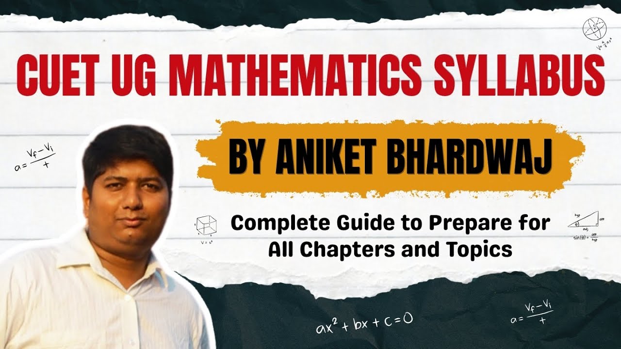 CUET UG Chemistry Syllabus Explained | Complete Guide for 2024 Preparation