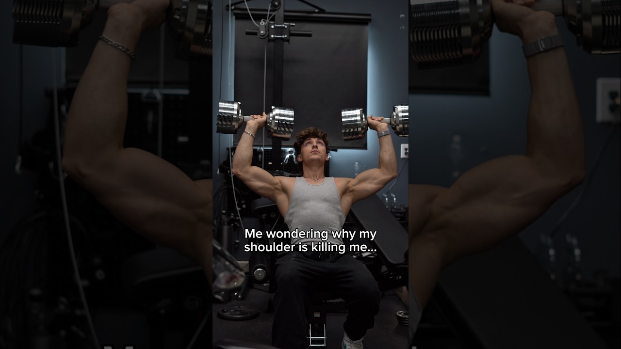 The source of my shoulder pain in the gym: 