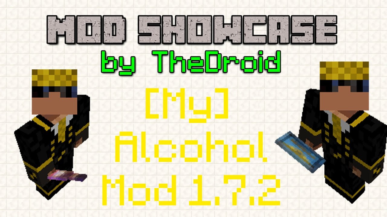 [My] Alcohol Mod - Mod Showcase - YouTube