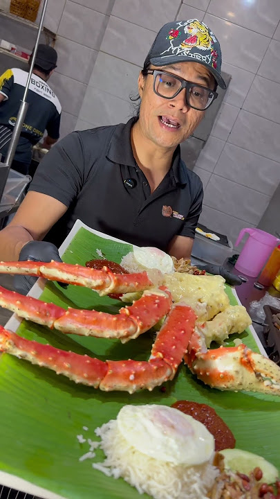 Amir Ukays mukbang king crab