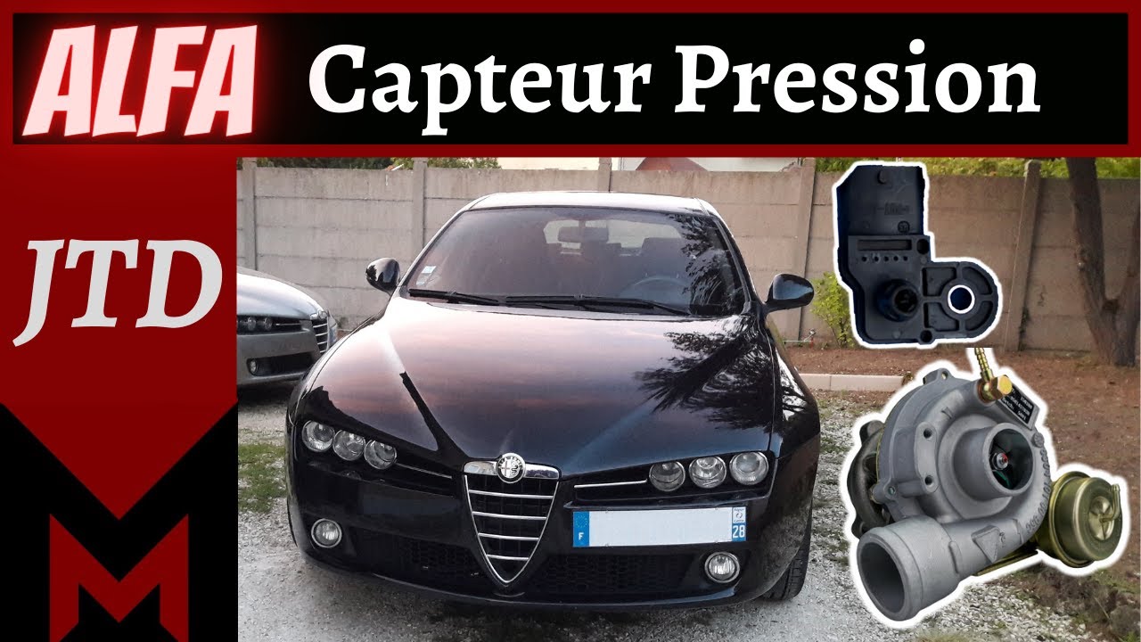 Comment Demonter Et Nettoyer Capteur De Pression Turbo Sur Alfa Romeo 159 Brera Jtdm Meca Maniaque Youtube
