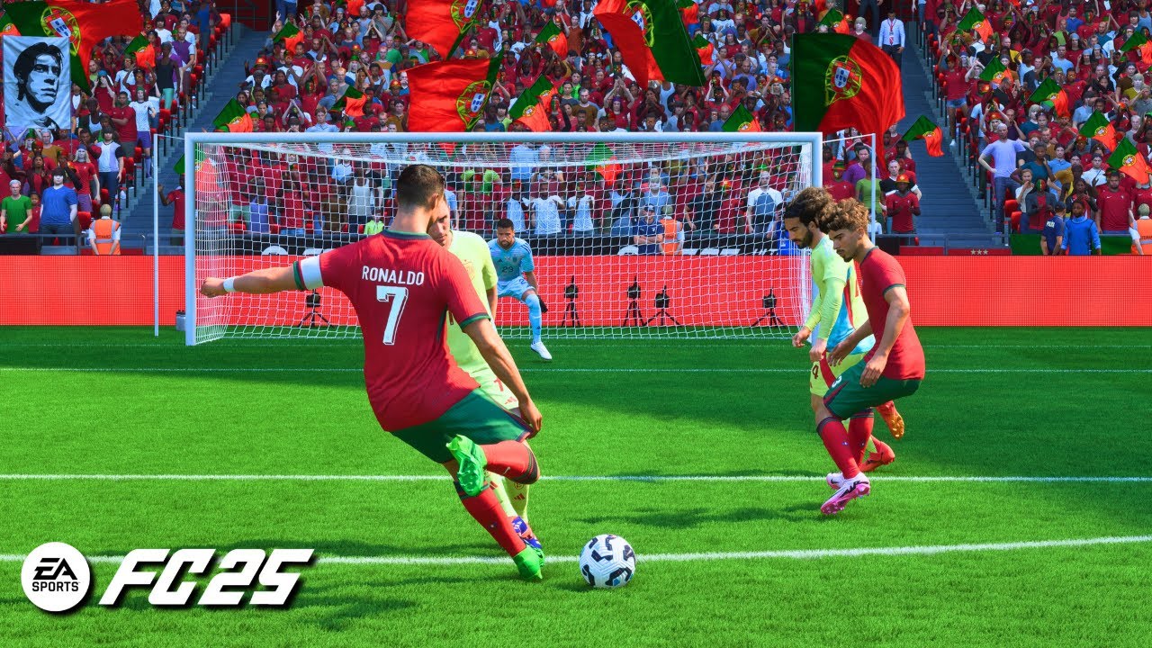 FC 25 - Portugal vs Spain Ft. Ronaldo, Yamal - Full Match | PS5™ [4K60]