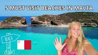 5 MUST VISIT BEACHES IN MALTA!