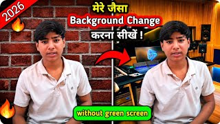 Background Change Without Green Screen 2026 | Mobile Se Studio Background Kaise Lagaye #video  screenshot 5