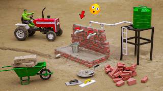 Diy diorama making mini motor water pump science project @SanCreator1