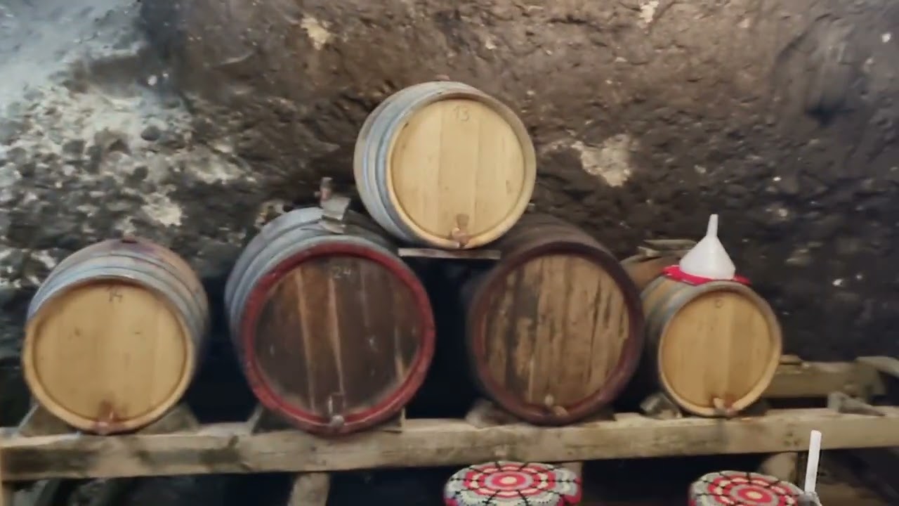 Walking Through an Ancient Wine Cellar Cave | Melnik, Bulgaria