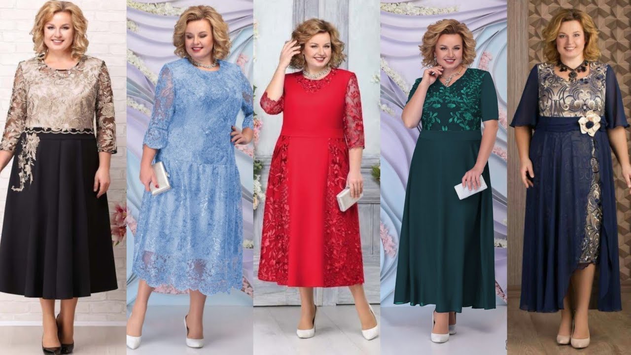 Top most beautiful and stylish plus size mother of the bride/ groom dress trending dress 2026