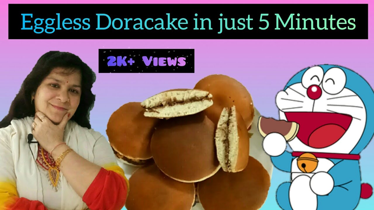 No Egg no oven Spongy Dora Cake | डोरा केक आसानी से बनाएँ | Easy Dorayaki recipe | Khaa Bhaiya Khaa