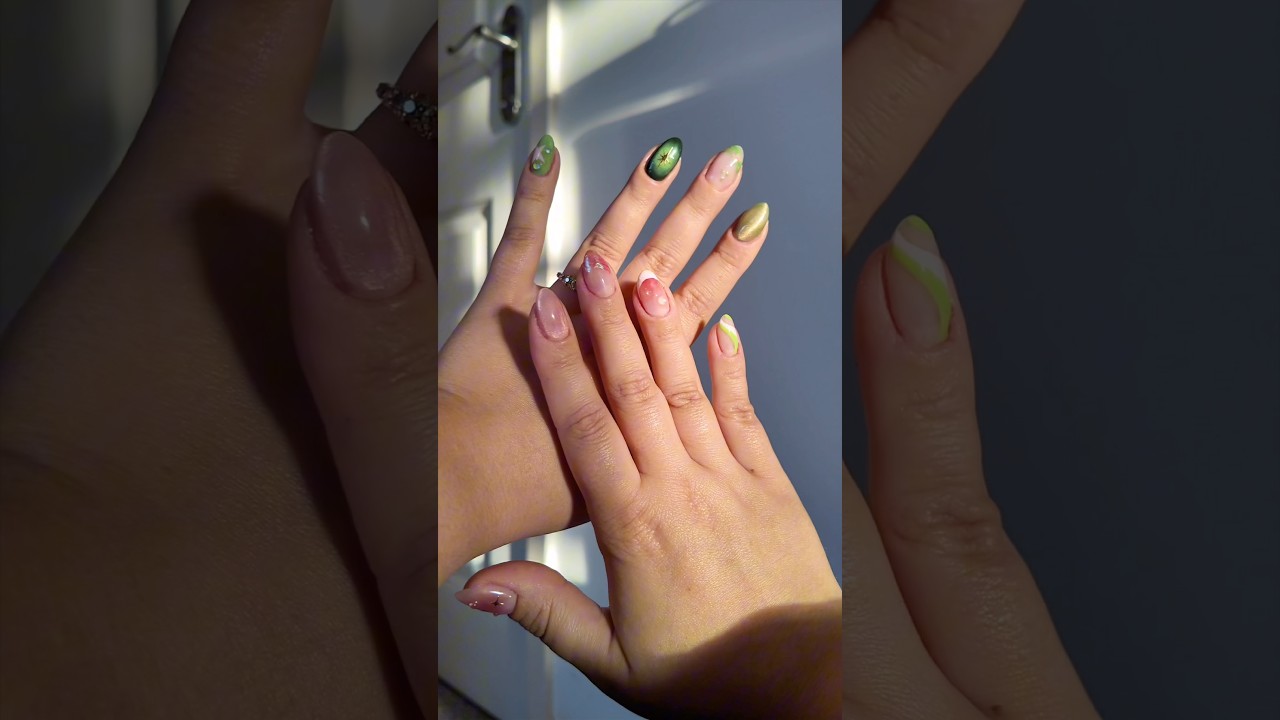 POV: one week until Wicked:For Good ruins you so… Wicked nails 🧹🫧 