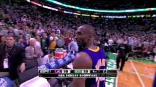 Kobe Bryant's Game Winner vs Celtics (1-31-10) HD