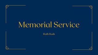 Memorial Service