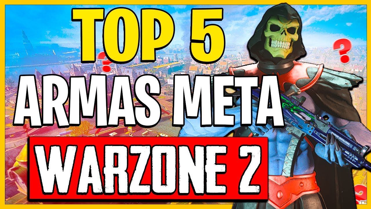 ATUALIZADO! TOP 5 ARMAS META MAIS JOGADAS NO WARZONE 2.0 SEASON 6! MELHORES ARMAS  WARZONE 2 