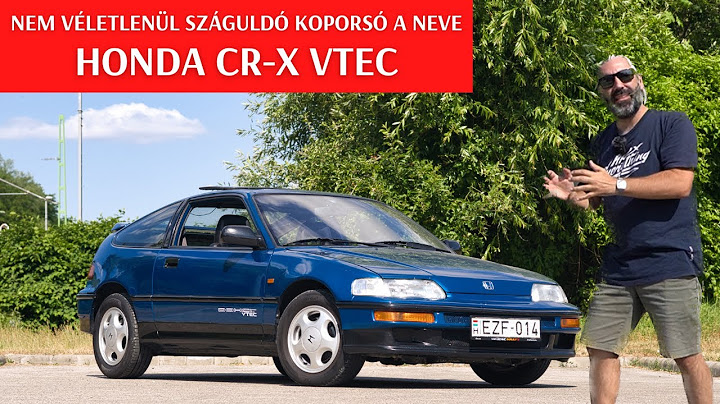 #132: Száguldó koporsó a Honda CR-X 1.6i-VT 🇯🇵 de ez a darab még mindig él, és élni akar 💨