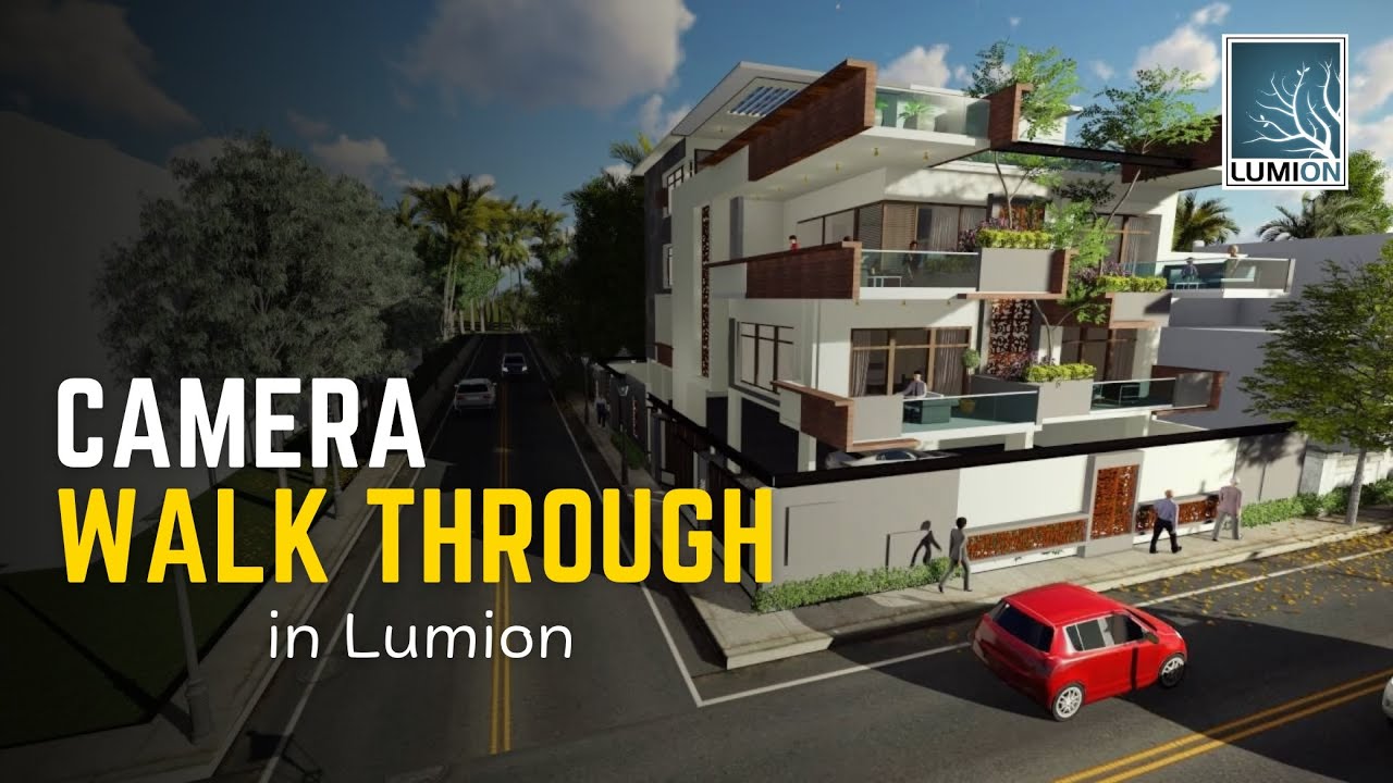 How to Create Camera Walkthrough In Lumion [CLASS 9] Tutorial for Beginners in Hindi