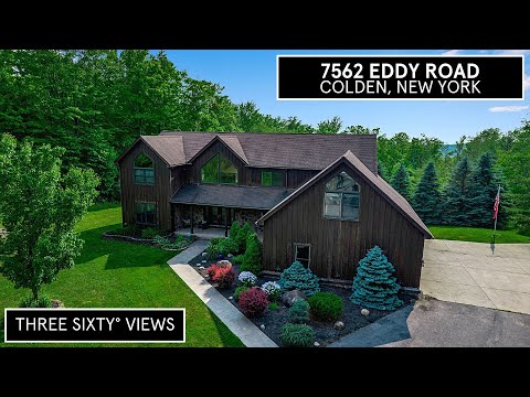 7562 Eddy Rd, Colden, NY home video tour