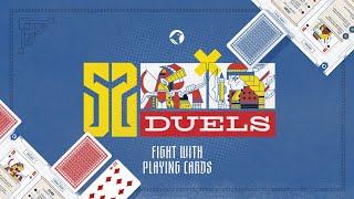 52 DUELS - A fight with playing cards for 1-2 players
