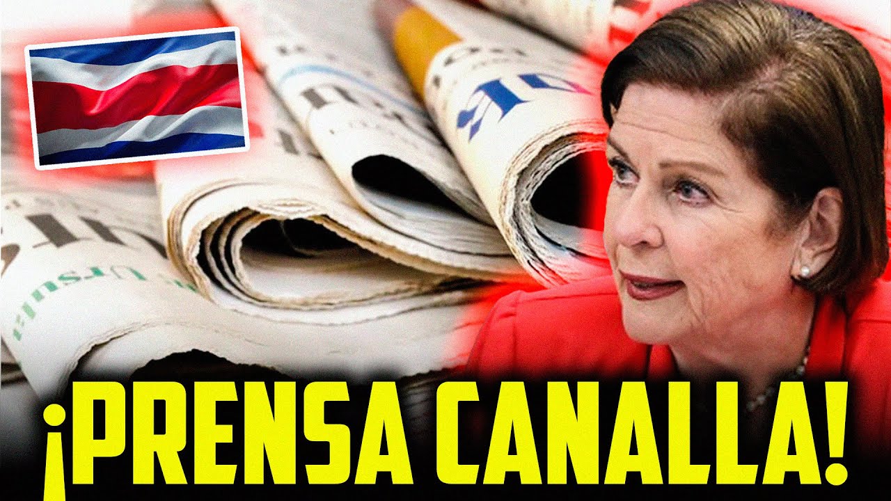 💣 Pilar Cisneros DESTRUYE a LA PRENSA "CANALLA" de Costa Rica