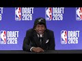 #2 Overall Pick Darryn Peterson's 2026 NBA Draft Press Conference