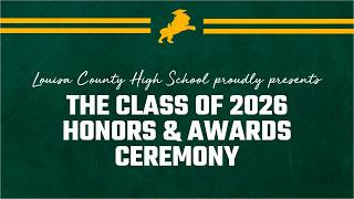 2026 LCHS Honors & Awards Ceremony