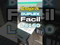 cómo copiar Doble cara L4160 #duplex #epson #tutorial