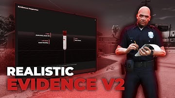 Realistic FiveM Evidence Script V2 [ESX/QB/QBOX]