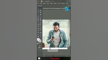 Remove Background in Adobe Illustrator #shorts #adobeillustrator