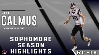 2024 Jett Calmus | 6'1' - LB | Sophomore Season Highlights
