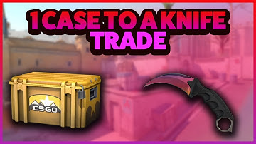 Trade Up to a Knife Using 1 Case - CSGO