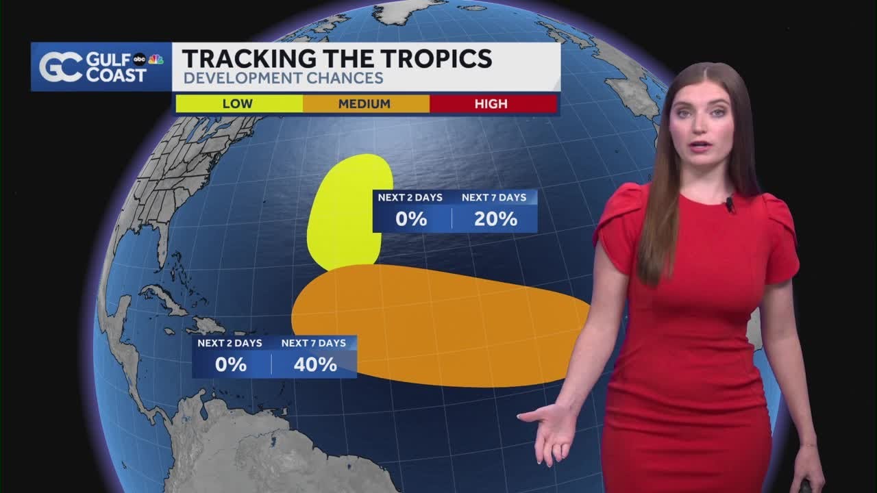 Tracking the Tropics: NHC monitoring two areas in the Atlantic for ...