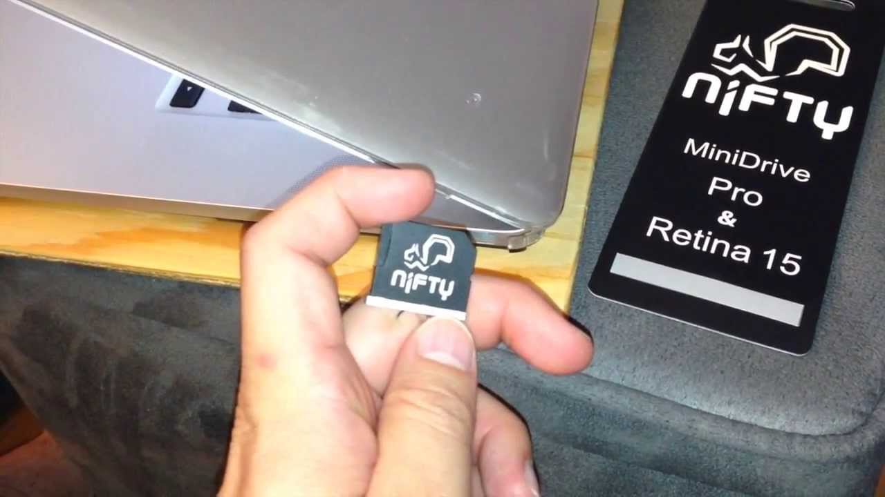 NIFTY Minidrive FOR Macbook PRO 15