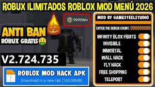 Roblox 2.724.735 APK Mod Menu 2026 Wall Hack / invicible Anti Ban Android Robux infinitos