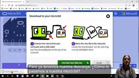 Micro:bit - Descargar archivos y pasarlos a la placa