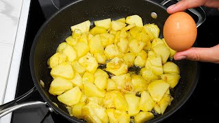 Spanisches Omelett mit NUR 4 Zutaten! Alle werden begeistert sein!